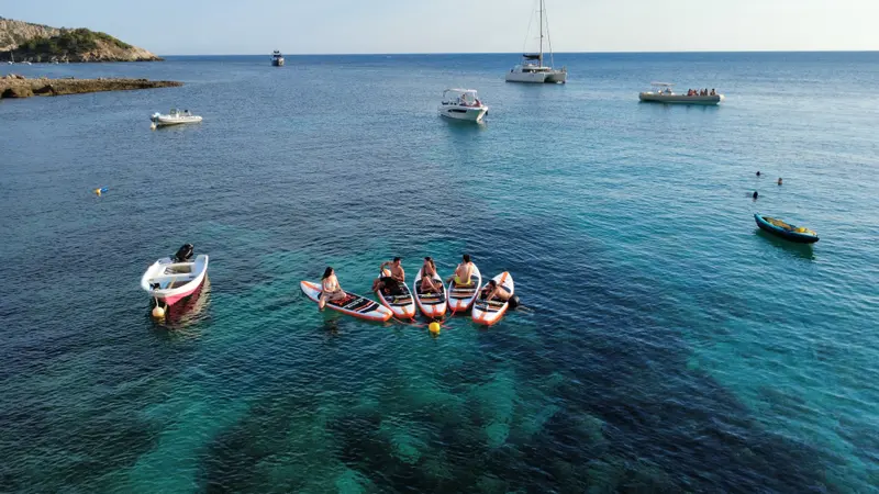 Paddle surf en Sant Elm